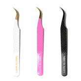 SW-01 Curved Fiber Tip Tweezers for Eyelash Extensions seerbeauty